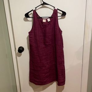 Gap Purple Sleeveless mini dress